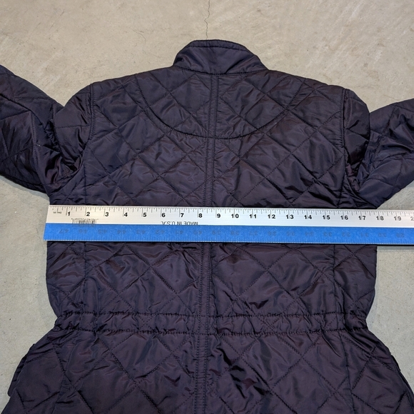 Coach Quilted Jacket Women's XS Purple Designer - Picture 7 of 8